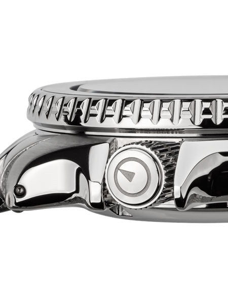 Islander Automatic Dive Watch with Solid-Link Bracelet, AR Sapphire Crystal, and Luminous Sapphire Bezel Insert #ISL-19