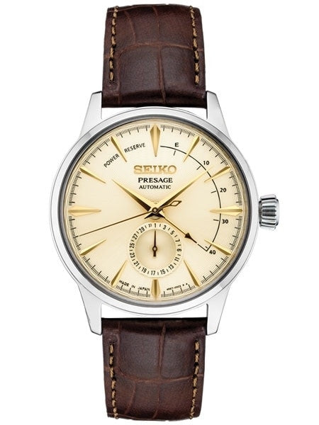 Seiko Presage Automatic Dress Watch with Power Reserve Indicator #SSA387