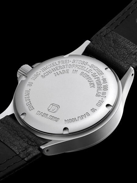 Damasko Swiss ETA Automatic with a 40mm Bead-Blasted Case,  Black Dial #DA36