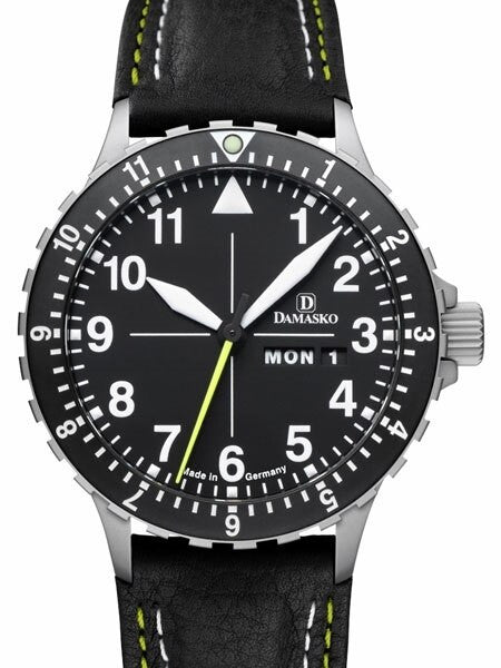 Damasko Swiss ETA Automatic with a Rotating 12-Hour Bezel and Stainless Steel Case #DA46