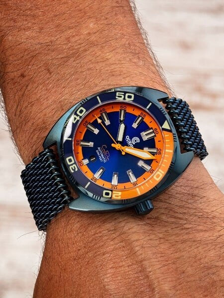 Ocean Crawler Core Diver Swiss Automatic Watch with AR Sapphire Crystal #CD-521
