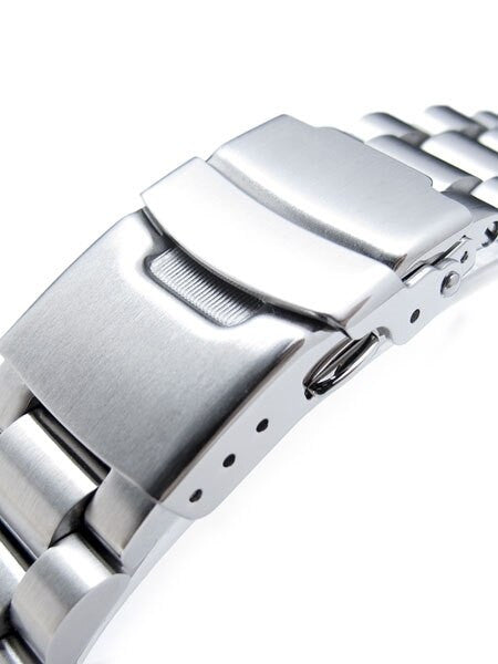 Strapcode 22mm Endmill 316L Stainless Steel Watch Bracelet for Seiko New Turtles SRP777 & PADI SRPA21 Diver #SS221803B045