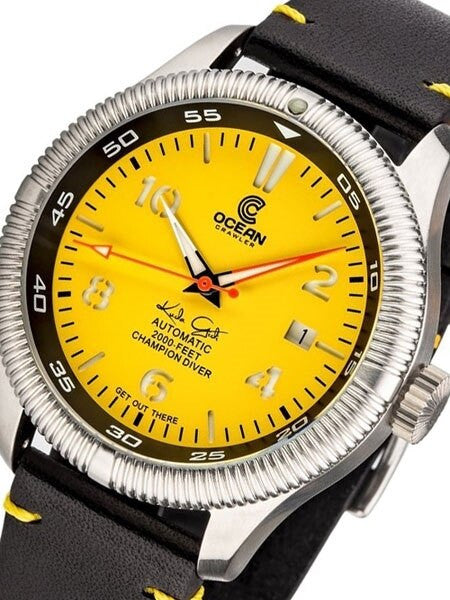 Ocean Crawler Champion Diver Swiss Automatic Watch with AR Sapphire Crystal #CD-225