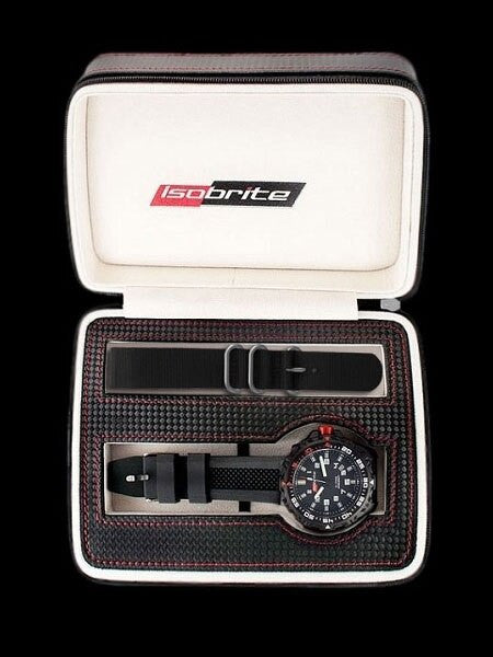 Armourlite Isobrite Black Dial Watch with T-100 Tritium Illumination and Sapphire Crystal #ISO100