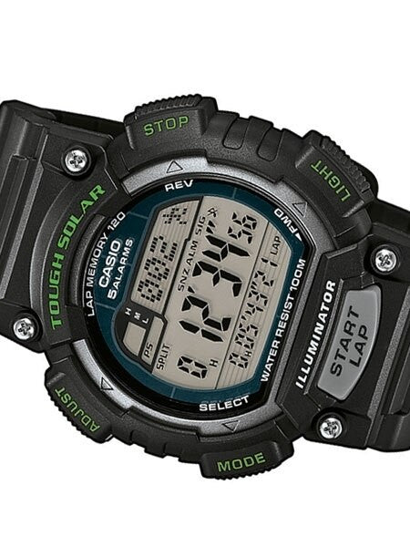 Casio Tough Solar-Light Powered Digital World Time Chronograph Alarm #STL-S100H-1AV