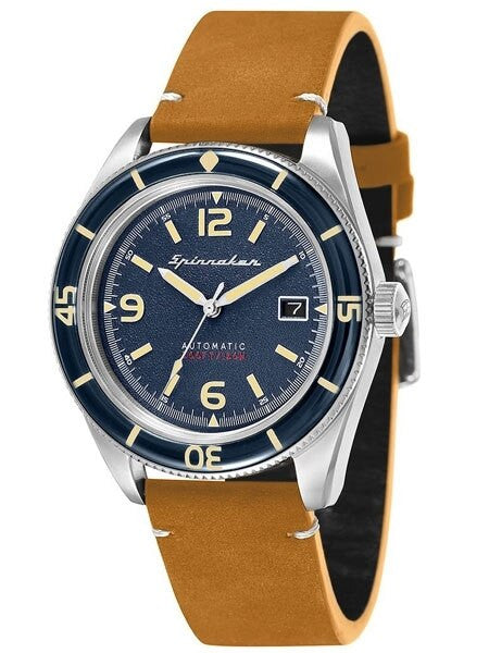 Spinnaker Fleuss Automatic Vintage Style Sports Watch with 43mm Case #SP-5055-05