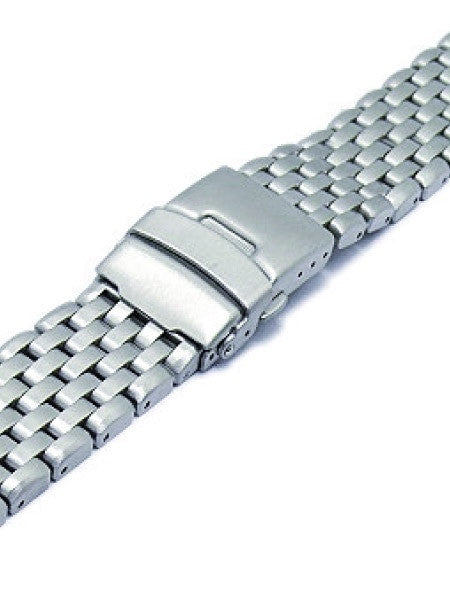 Vollmer Brushed Finish Solid Link Heavy Bracelet #09150H7 (20mm)