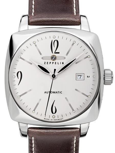 Graf Zeppelin LZ121 Mediterranee Automatic Watch with Exhibition Back #7750-4