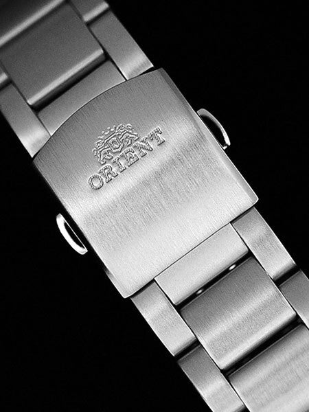Orient 40.5mm Sentinel Automatic + Hand Wind Watch with Black Dial #AC05001B