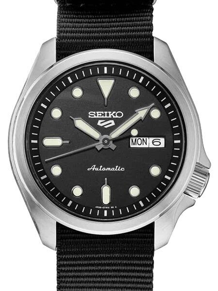 Seiko 5 Sports セイコー5 SRPE67 4R36-08L0 Seiko 5 Sports Automatic 24-Jewel Watch with Black Dial #SRPE67
