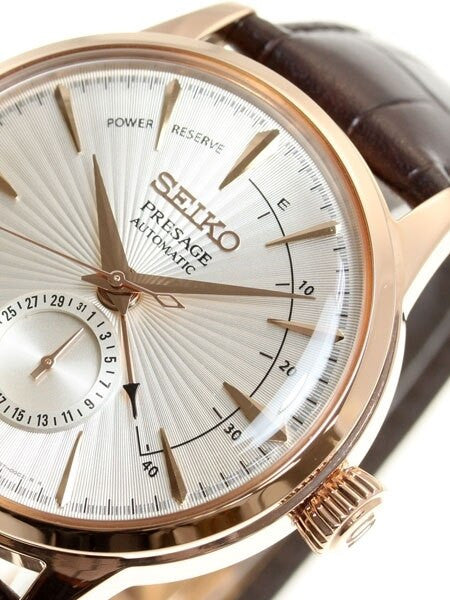 Seiko Presage "Cocktail Time" Automatic Dress Watch with Power Reserve Indicator #SARY082