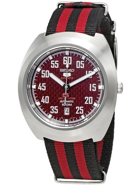 Seiko Sports 5 Automatic 23-Jewel Watch with a 44mm Turtle-Style Case #SRPA87K1
