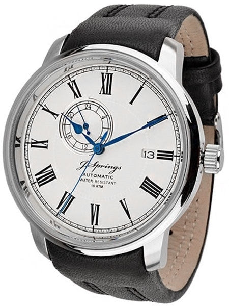 J. Springs Automatic 24-Jewel Classic Watch with 24-Hour Sub-Dial #BEG002