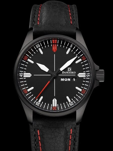 Damasko Swiss ETA Automatic with a 41.8mm Black Ion Stainless Steel Case #DA343BK