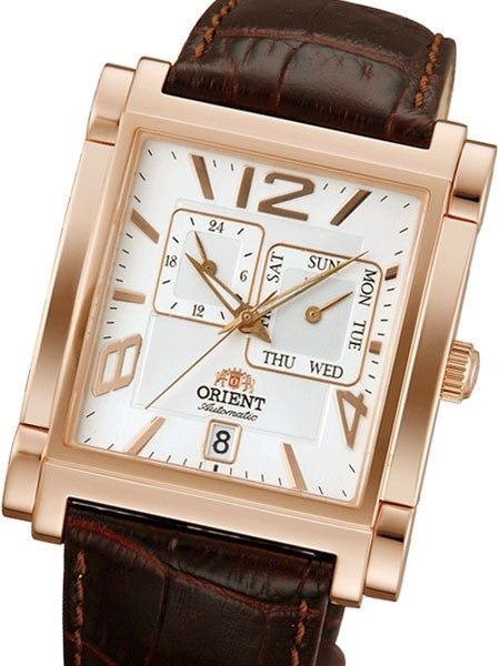 Orient Galant Automatic Dress Watch with 24-hr Sub-dial, Day-Date #ETAC008W