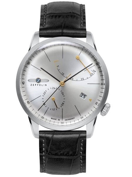 Graf Zeppelin LZ129 Flatline Automatic Watch with Power Reserve #7366-4