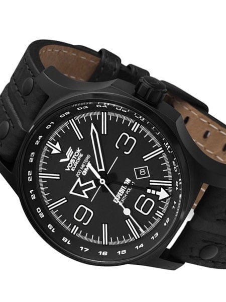 Vostok-Europe Expedition North Pole Quartz GMT Dual-Time Watch #595C502