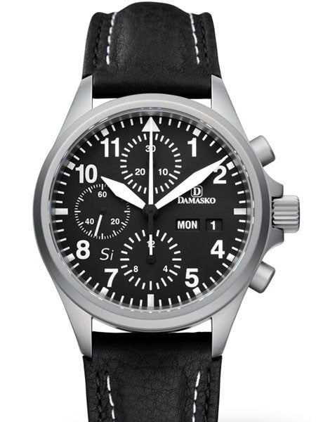 Damasko Swiss Valjoux 7750 Chronograph with a 60-Minute Stopwatch and 12-Hour Totalizer #DC56SI