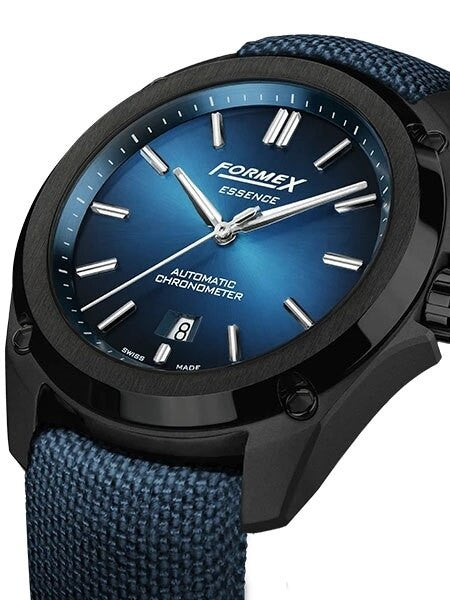 Formex Essence Leggera Swiss Automatic Chronometer with Electric Blue Dial #0330-4-6339-844