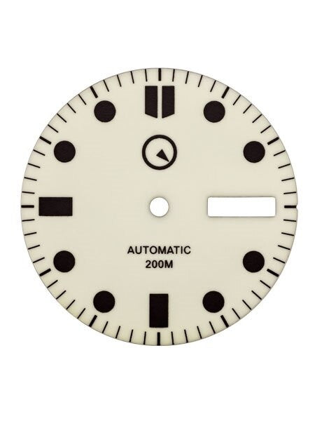 Fully Luminous Dial with SuperLuminova for Seiko 7S26, NH36 and 4R36 Movements #D07
