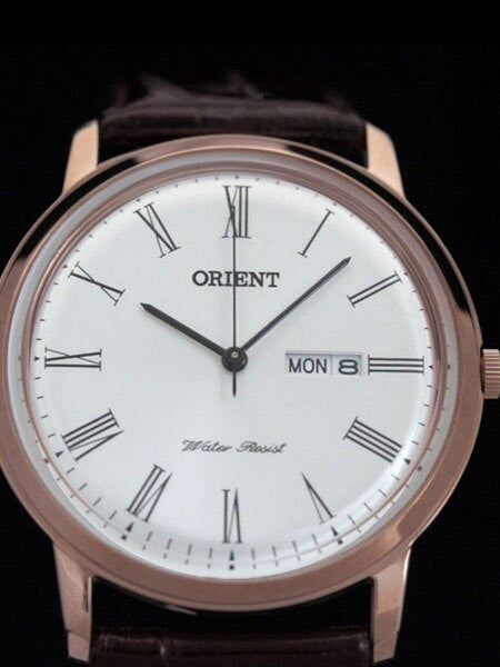 Orient Capital 2 Quartz Analog Dress Watch with Day and Date #UG1R006W