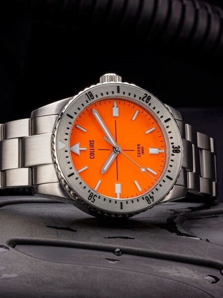 Collins SONAR Swiss Automatic, 300-M Dive Watch with 39.5mm Case and a Sapphire Crystal #CWC04
