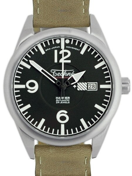 Techne Automatic 41mm Harrier Aviator Watch with Anti-Reflective Sapphire Crystal  #363.062