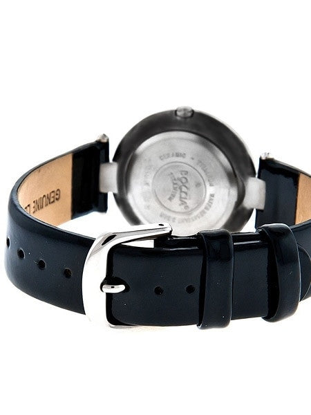 Boccia Ladies Quartz Watch with Titanium and Black Ceramic Case #3190-03