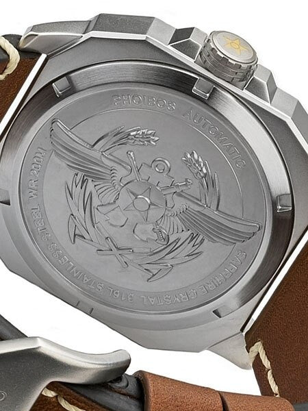 PHOIBOS Sentinel 200-Meter Automatic Watch with AR Sapphire Crystal #PY019A