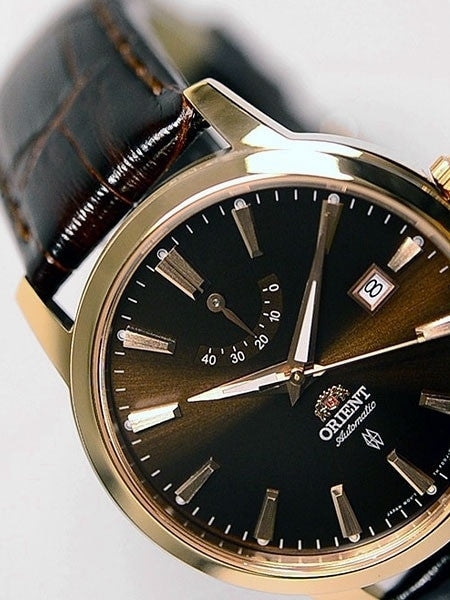 Orient Curator Automatic Watch with Power Reserve and Sapphire Crystal #FD0J001T