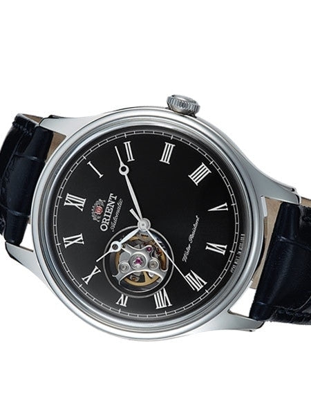 Orient Envoy Open-Heart Automatic Watch with Leather Strap #AG00003B