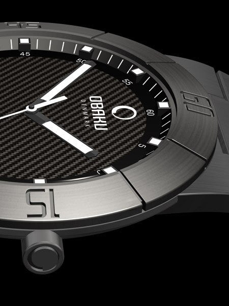 Obaku V140G The World's Slimmest Sport Watch #V140GBBSB