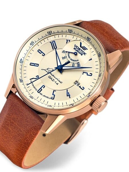 Vostok-Europe Men's Gaz-Limo Automatic with Power Reserve Indicator #560B519