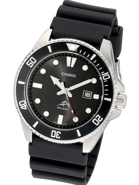 Casio 200 Meter Stainless Steel Quartz Dive Watch with Rotating Bezel #MDV-106-1A