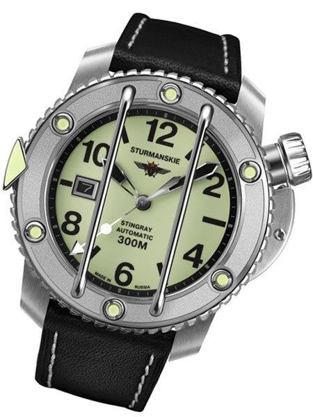 Sturmanskie Stingray 300 Meter Professional Automatic Dive Watch with 47mm Case #1825898