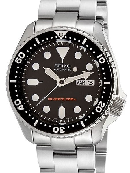 Seiko SKX007 Divers Automatic Watch Super-O "Boyer" Edition #SKX007