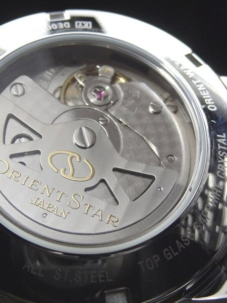 Orient Star Retrograde Day Watch with Date, Power Reserve, Sapphire Crystal #DE00002W