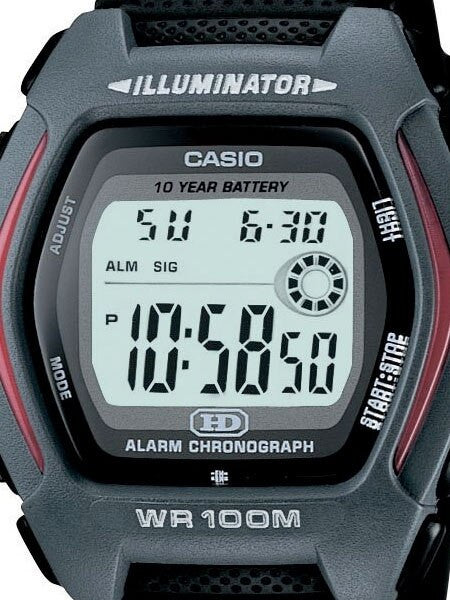 Casio Digital Quartz Chronograph Alarm Watch with a 10 Year Battery #HDD-600-1AV