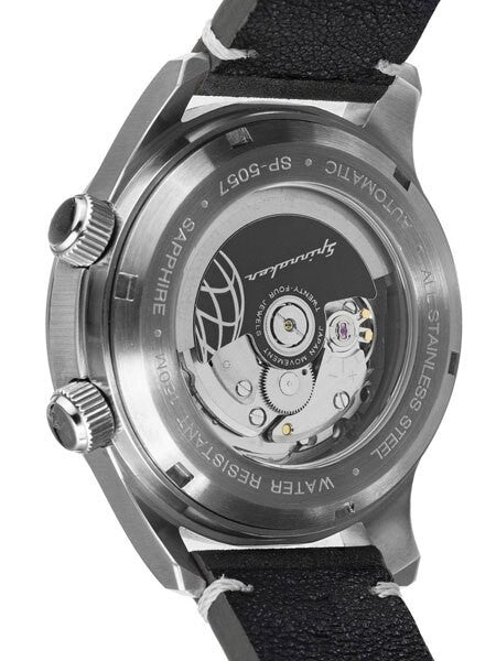 Spinnaker Bradner 42m Vintage-Style Automatic Sport Watch with a Luminous Bezel #SP-5057-03