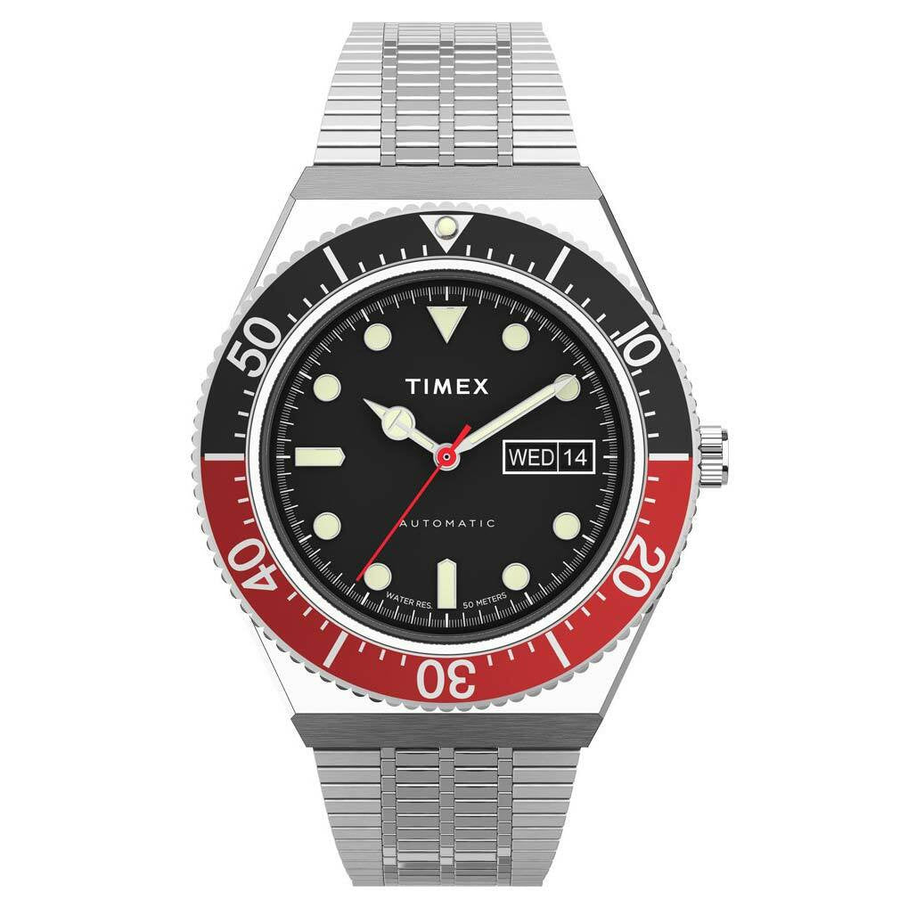 TIMEX M79 オートマチック ケース付き Timex M79 Automatic Watch with 40mm Stainless Steel Case and