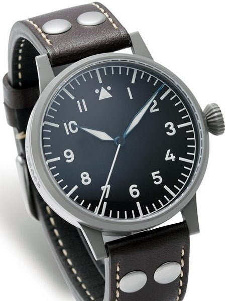 Laco Hof Type A Dial Quartz Pilot Watch with Sapphire Crystal #861744