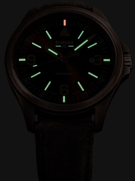 Traser P67 Officer Pro Swiss Automatic PVD Case Watch with an Anti-Reflective Sapphire Crystal #108075