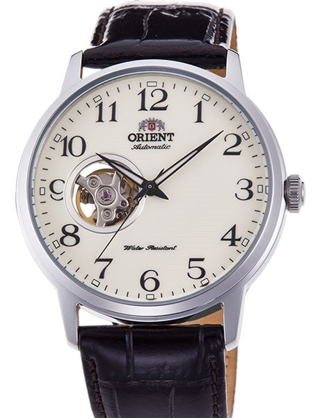 Orient Open-Heart Automatic with Hand-winding, Hacking #RA-AG0010S10A