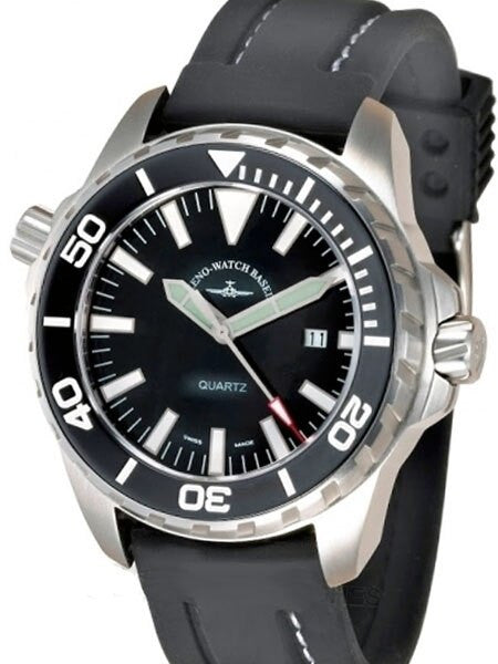 Zeno 500 Meter Pro Dive Watch with Black Dial and Swiss Quartz Movement #6603Q-a1