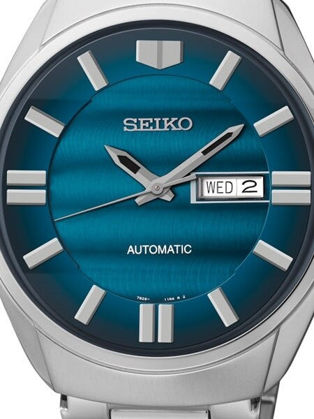Seiko Recraft Series Automatic Watch with 43.5mm Stainless Steel Case and Matching Bracelet #SNKN03