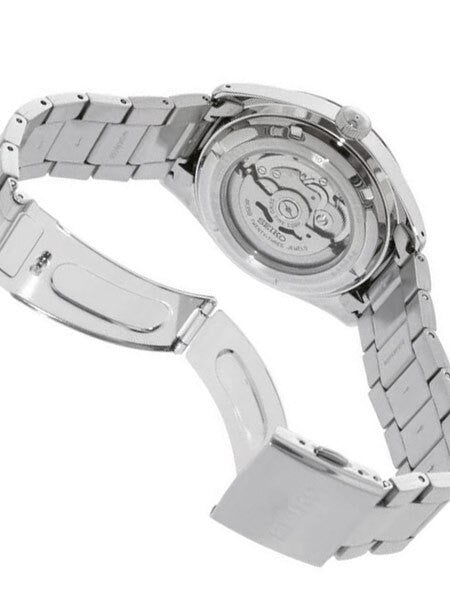 Seiko NEO Sports, Automatic Watch with Stainless Steel Bracelet, Black Dial #SRPC85K1