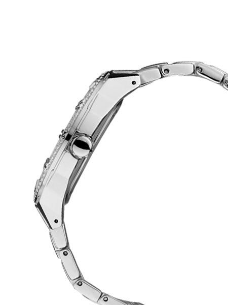 Seiko Solar Powered Watch with Swarovski Crystals on Case, Dial and Bracelet #SNE457