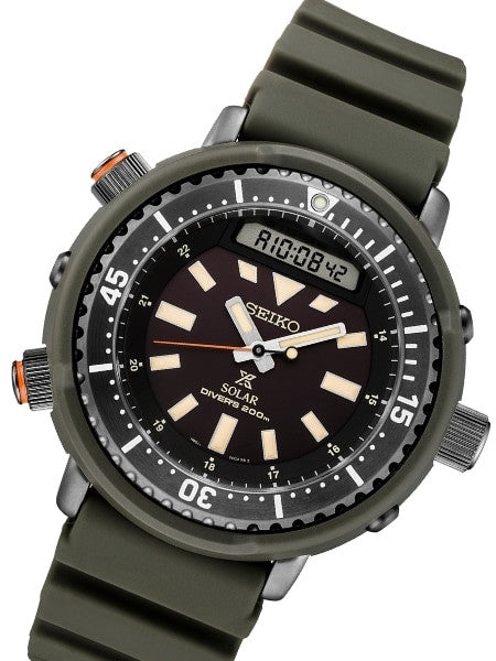 Seiko "Arnie" Prospex Tuna Dive Watch with Solar Movement and 47.5mm Case #SNJ031