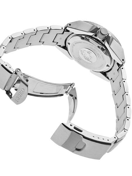 Seiko Samurai Prospex PADI Automatic Dive Watch with Stainless Steel Bracelet #SRPB99