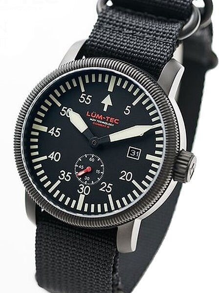 Lum-Tec Combat 40 Watch with Double Curved Sapphire Crystal #Combat B40
